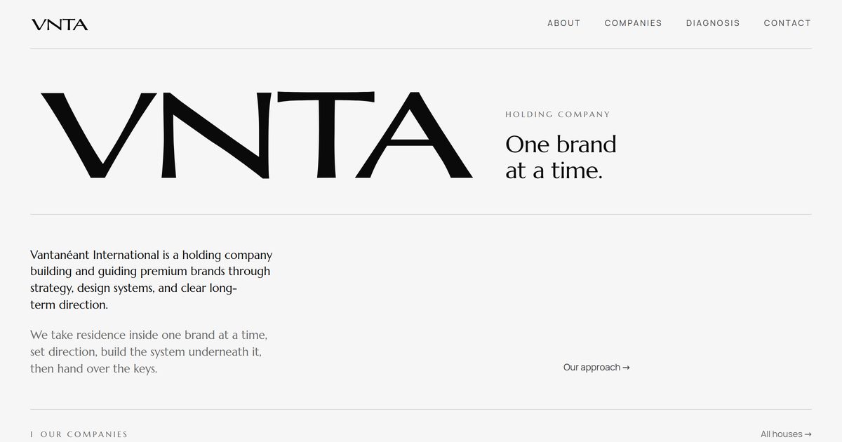 The VNTA Group site.